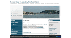 Desktop Screenshot of kekdunaihe.hu